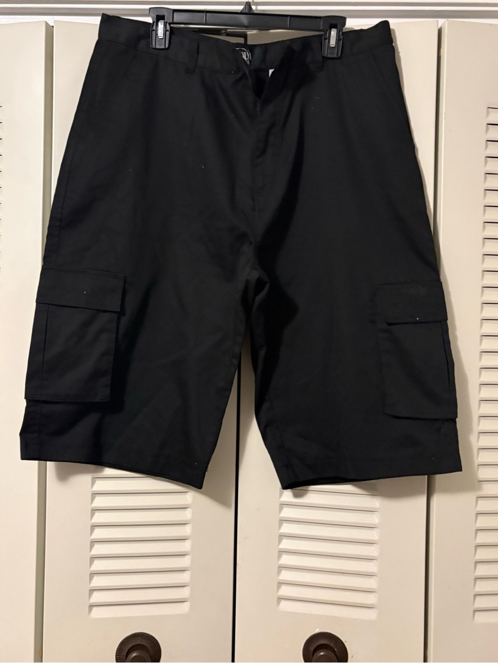Men's Black Cargo Shorts - Classic Utility Style with a 2nd pair! 🔥